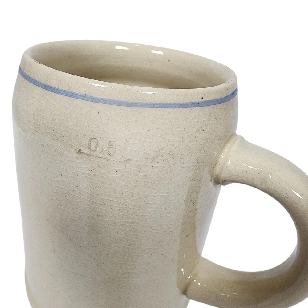 Lowenbrau Munchen Beer Stein Mug 0.5L Ceramic Germany Collectible‎